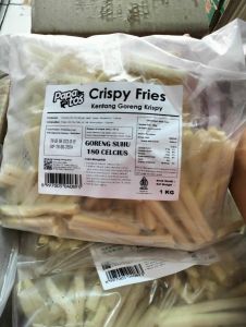 Kentang crispy fries/ papatos
