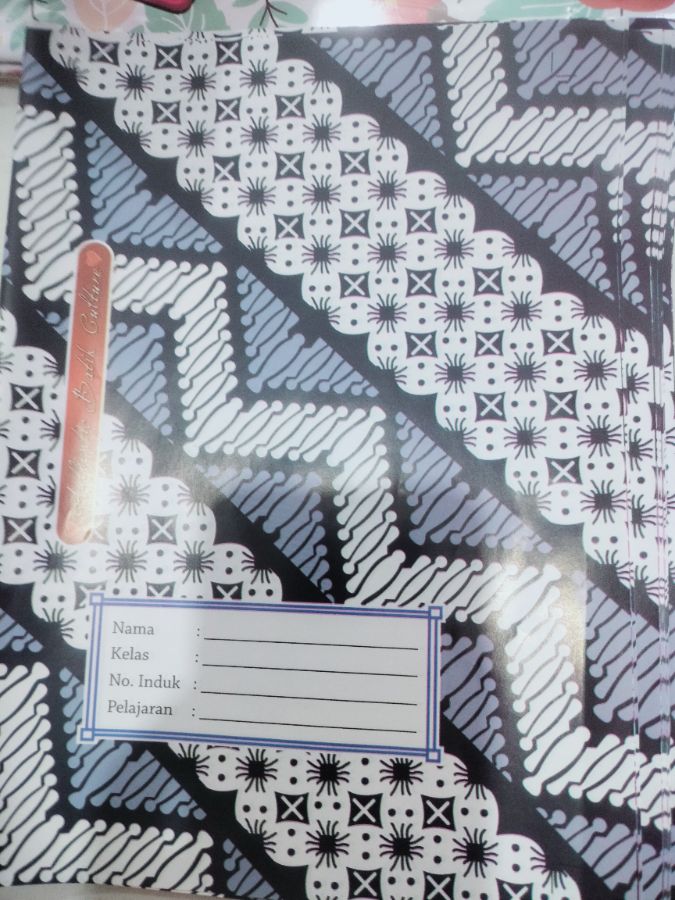 Sampul Buku Batik kwarto 20