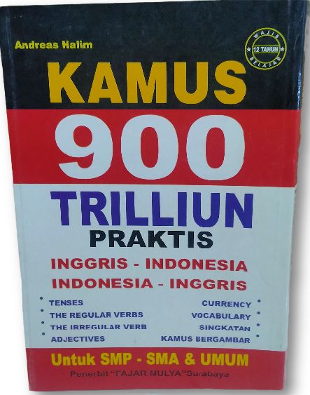 Kamus Bahasa Inggris - Indonesia Kecil