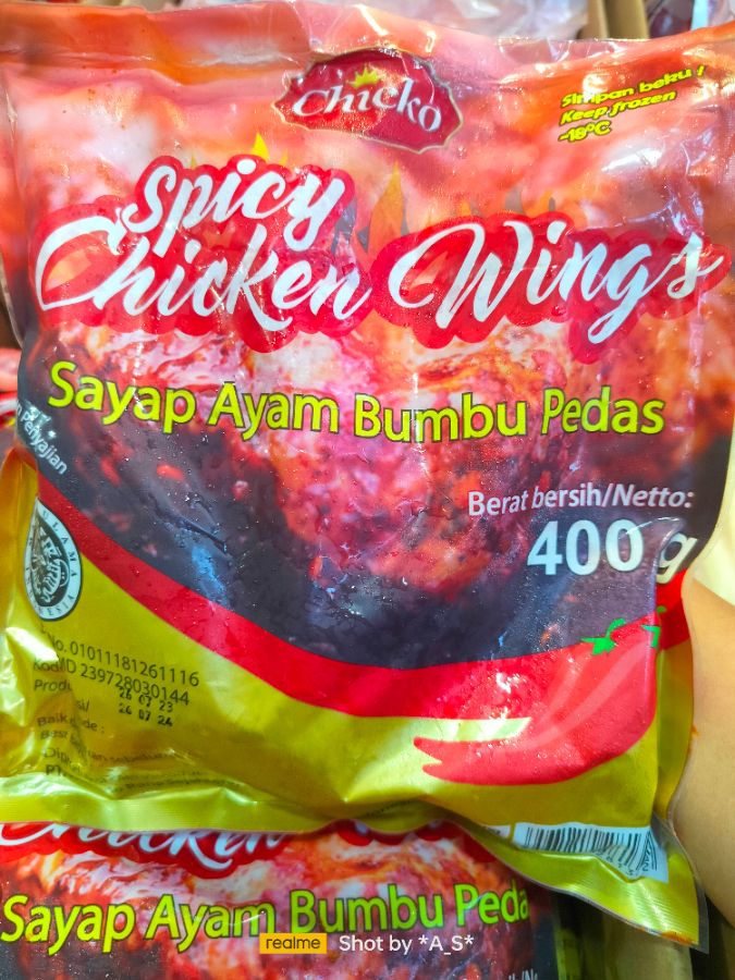 Spicy wing ayoma