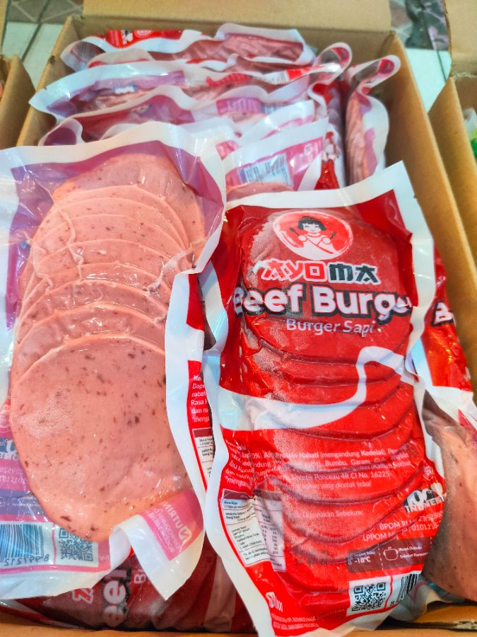 Beef burger ayoma