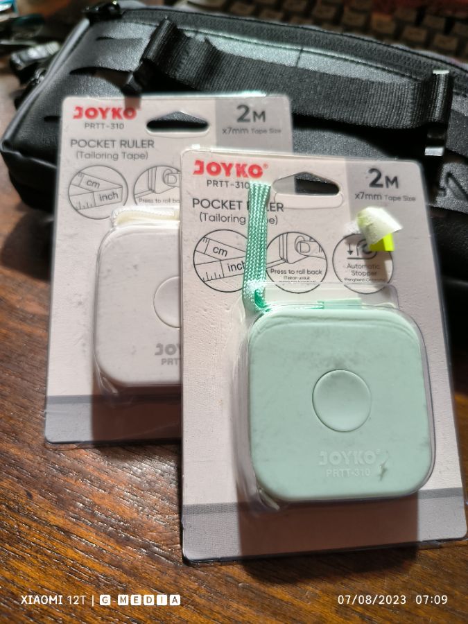 Meteran Joyko Pocket Ruler 2M