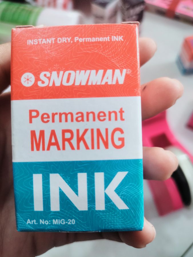 TINTA SNOWMAN PERMANEN 