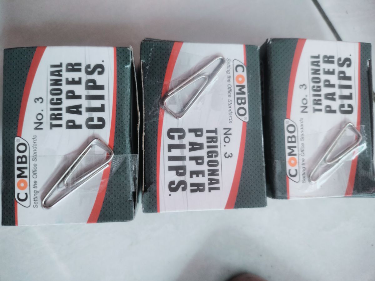 Penjepit kertas kecil Combo No 3