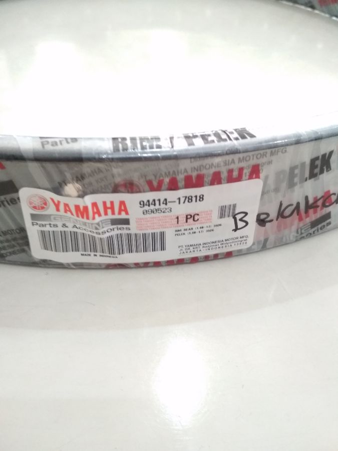 Pelek belakang Vega RR YGP