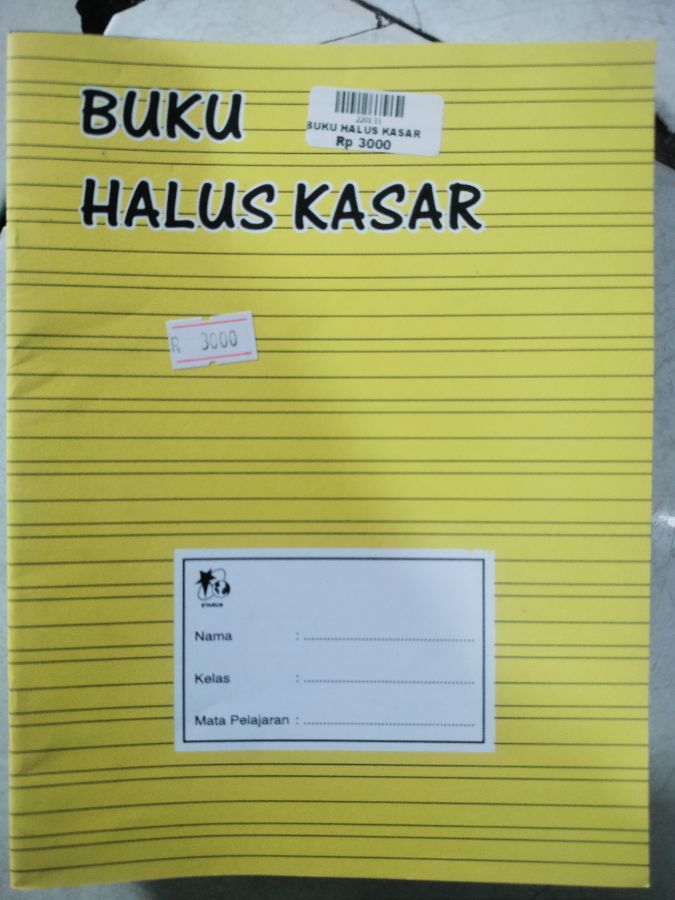 Buku Halus Kasar 