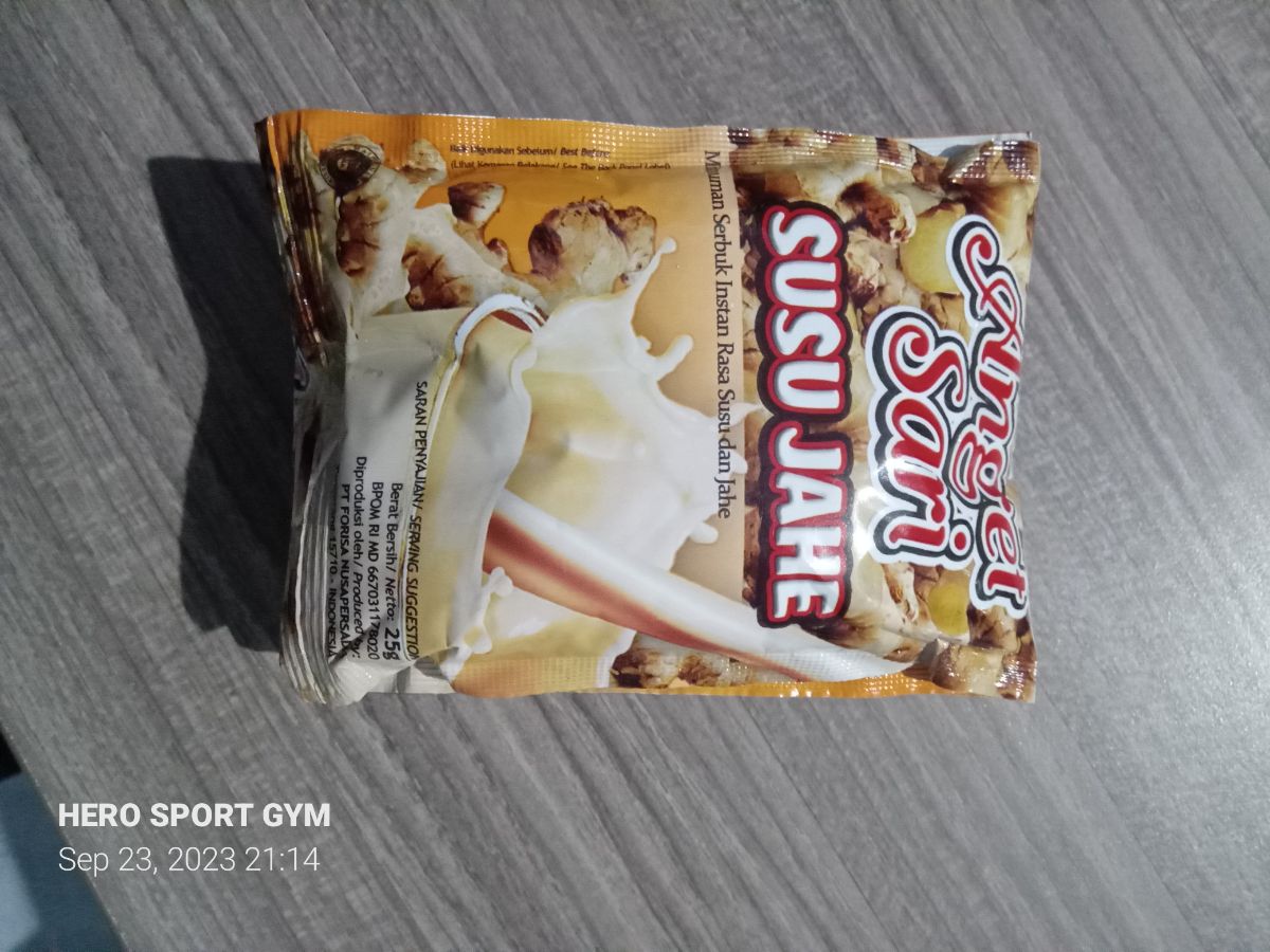 Susu Jahe Anget Sari