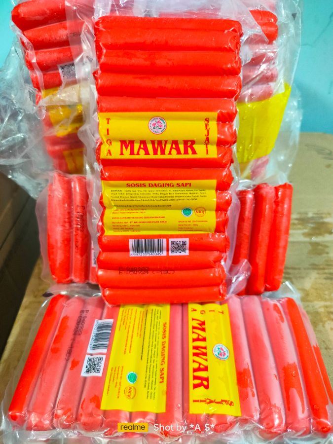 Sosis mawar mini
