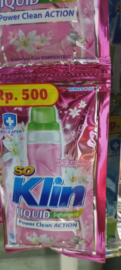 Soklin liquid softgen pink 22ml