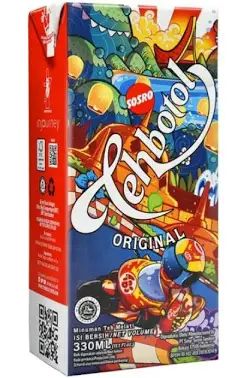 Teh botol Sosro Kotak 330ml