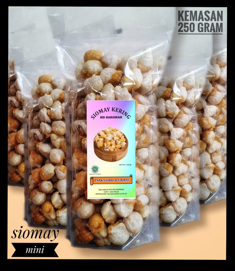 Siomay kering