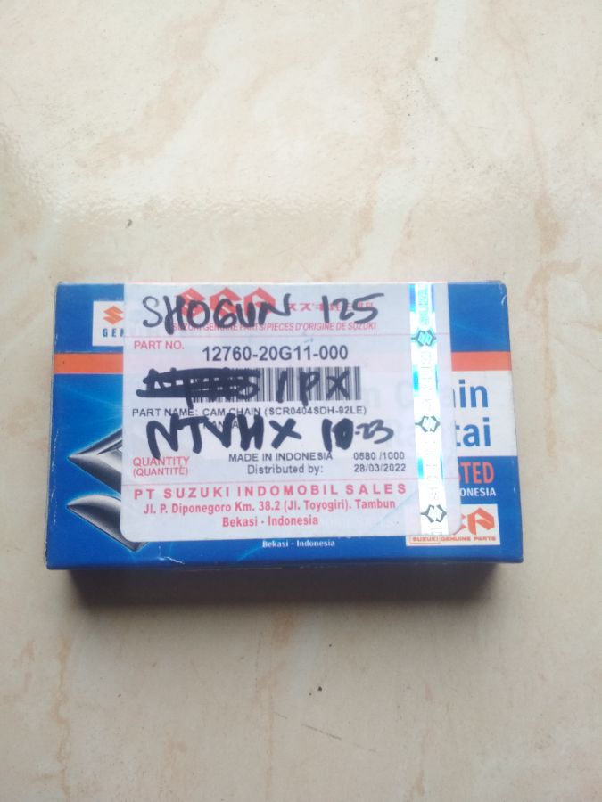 Rantai keteng Shogun 125 SGP