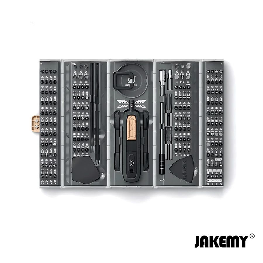 Jakemy JM-8192 180 in 1 Obeng Presisi Toolkit