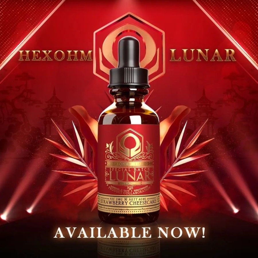 HEXOHM LUNAR STRAWBERRY CHEESCAKE 60ML