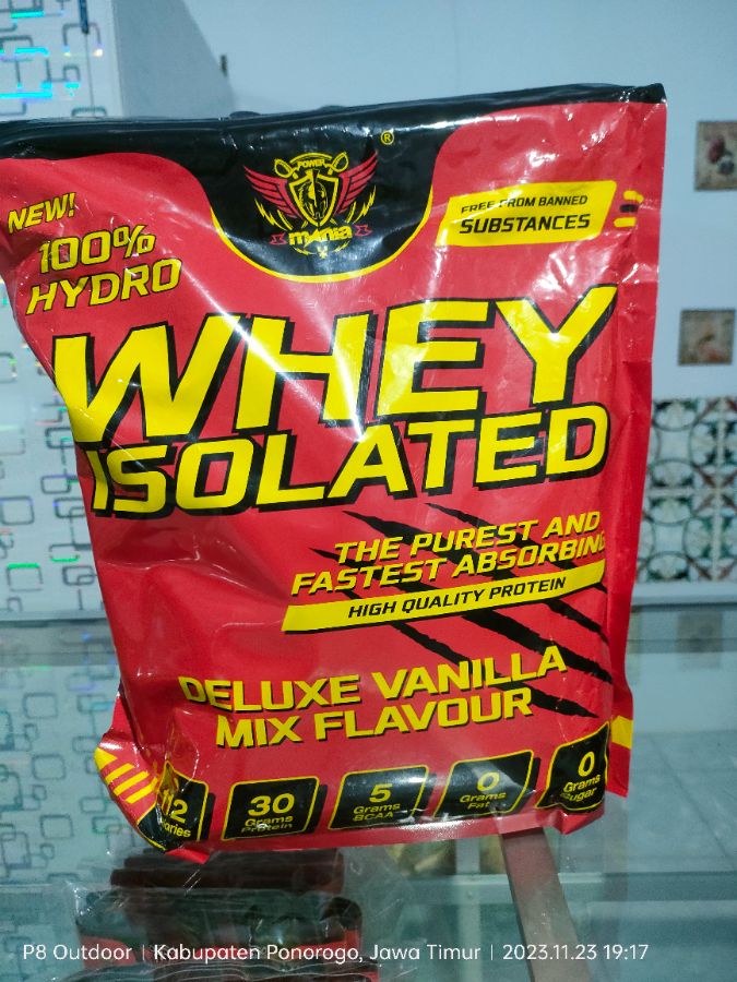 Whey Isolated Powermania 5LBS