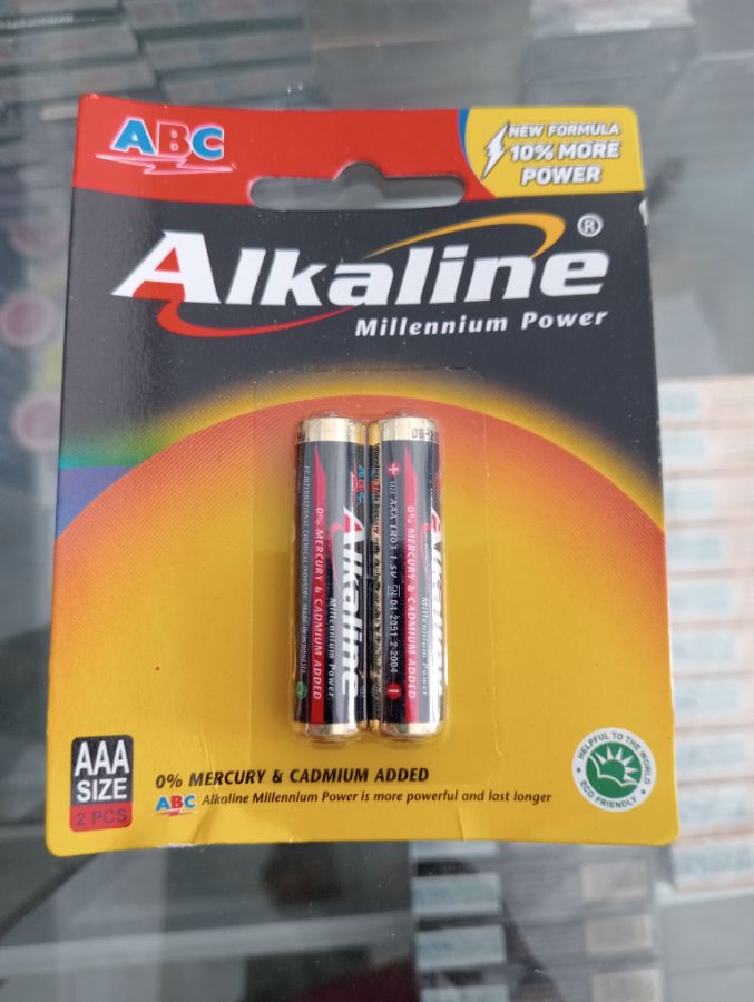 BATERAI ABC ALKALINE AAA