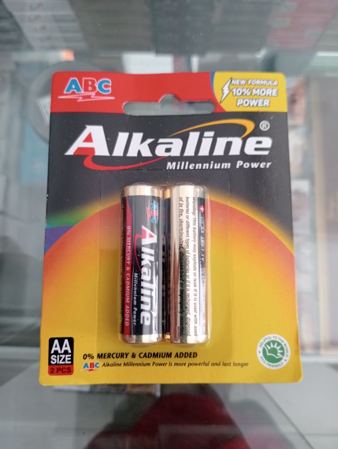 BATERAI ABC ALKALINE AA