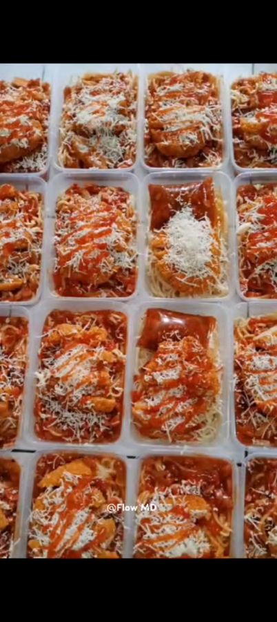 Spaghetti katsu