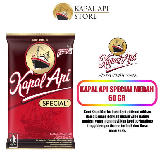 Kapal Api tanpa gula 60gr