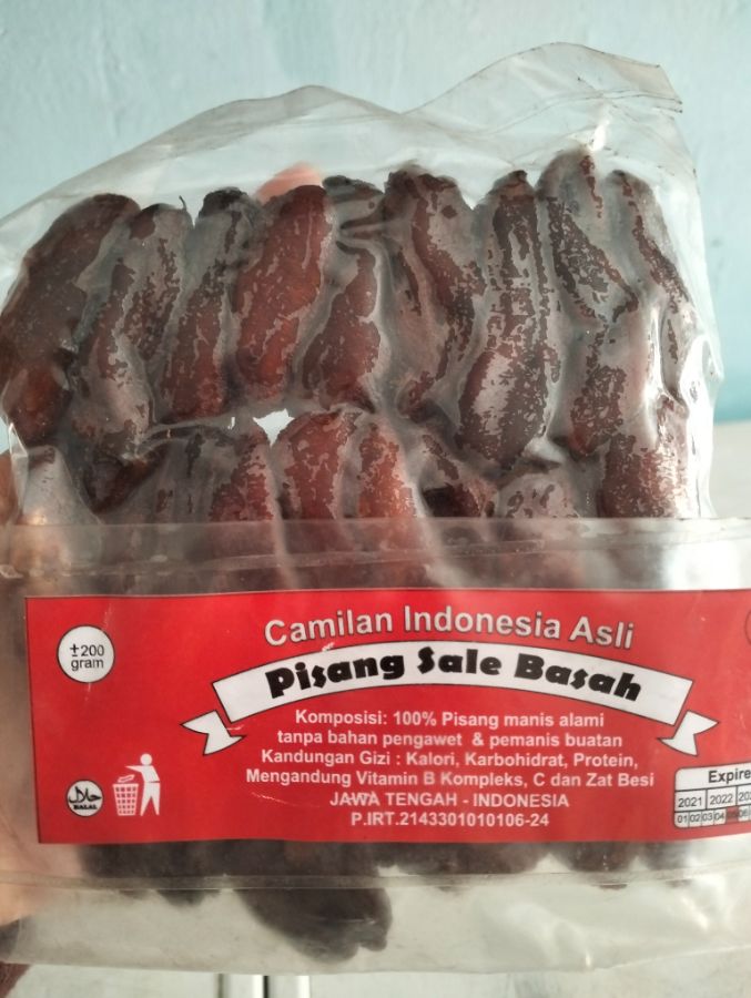 Sale pisang basah