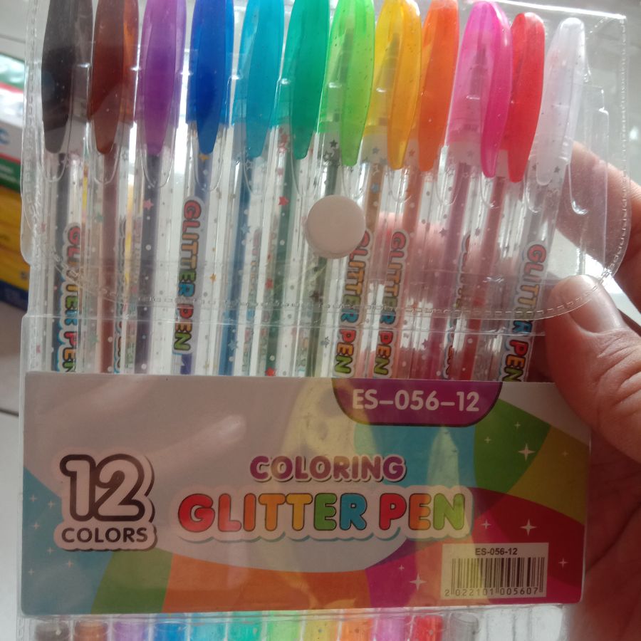 Pulpen Gliter 12 W 