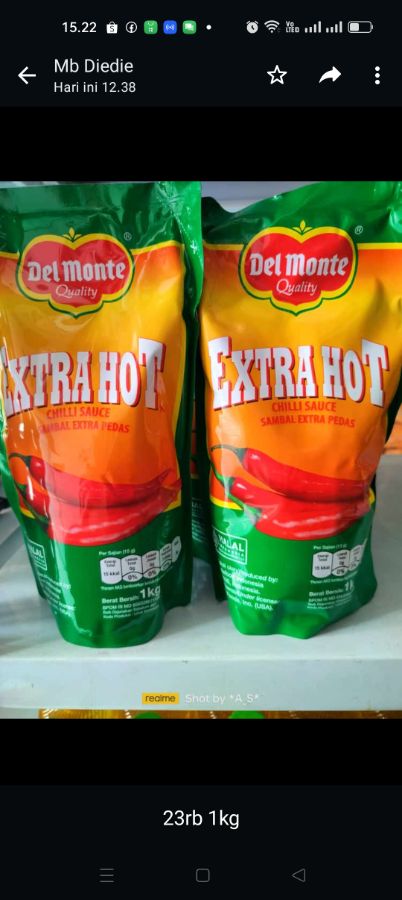 Saos del monte extra hot