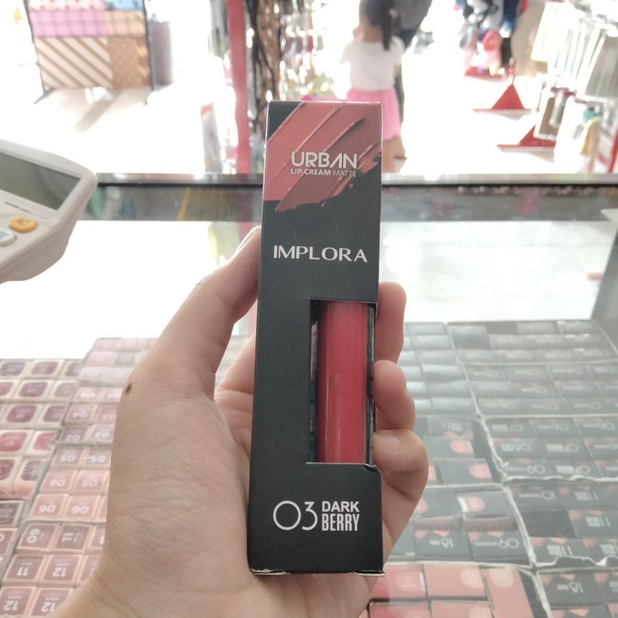 Implora Urban Lip Cream Matte No.03 Dark Berry