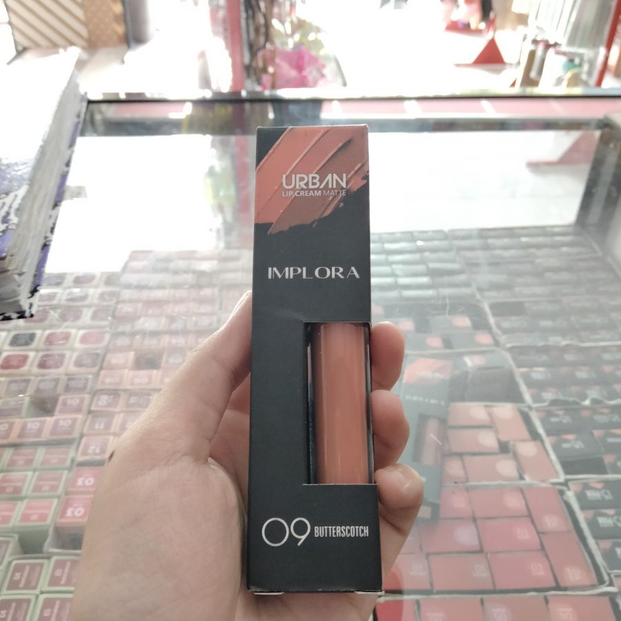 Implora Urban Lip Cream Matte No.09 Butter Scotch