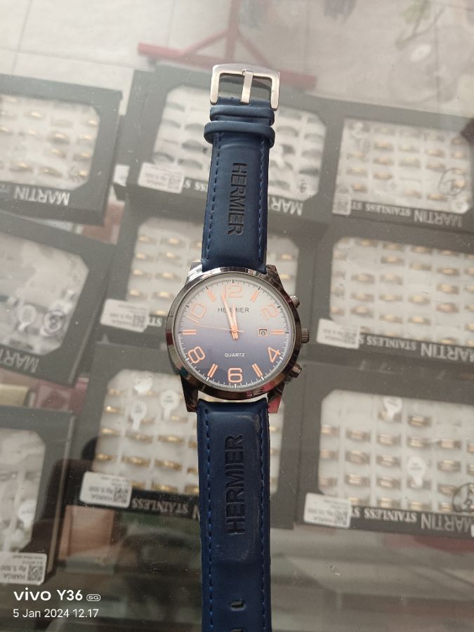 Hermier Jam Tangan Cowok Blue