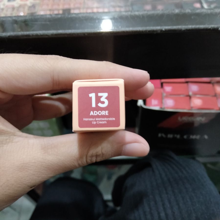Hanasui Mattedorable Lip Cream No.13 Adore