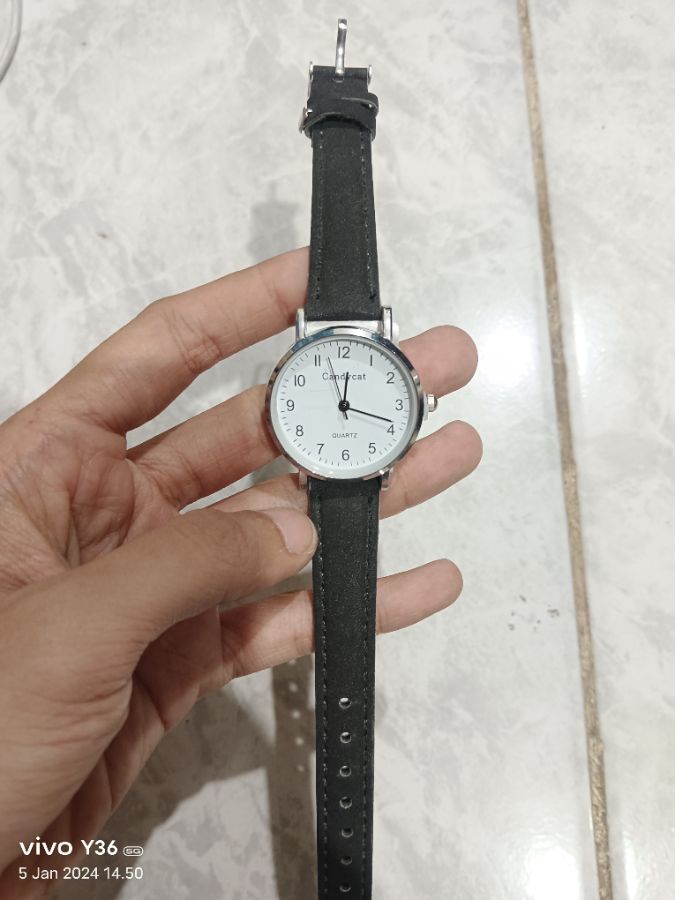CandyCat Jam Tangan Cewek Black