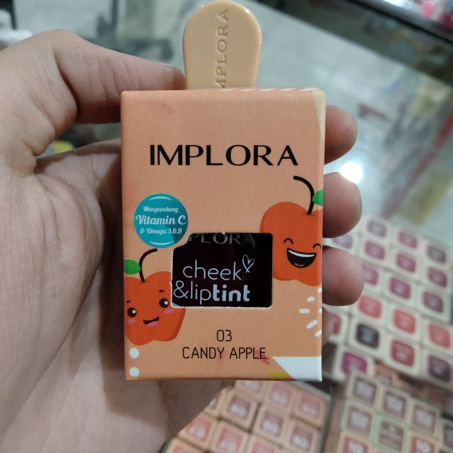 Implora Cheek & Lip Tint No.03 Candy Apple