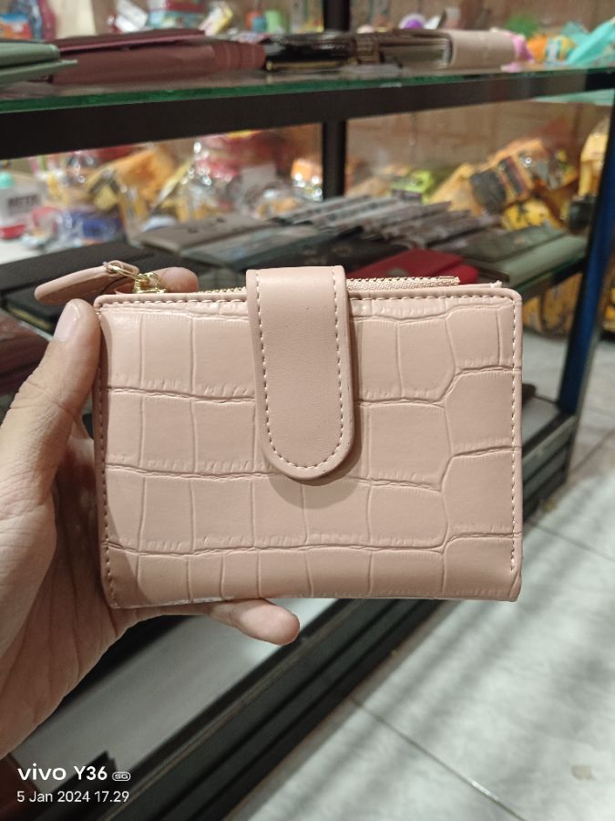 Taomicmic Dompet Cewek Dusty Pink