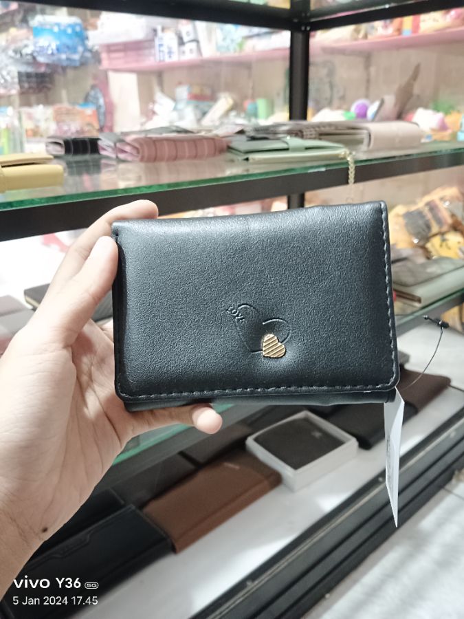 Love Dompet Fashion Cewek Black