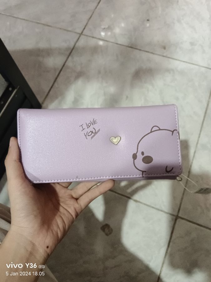 Ily Dompet Cewek Purple