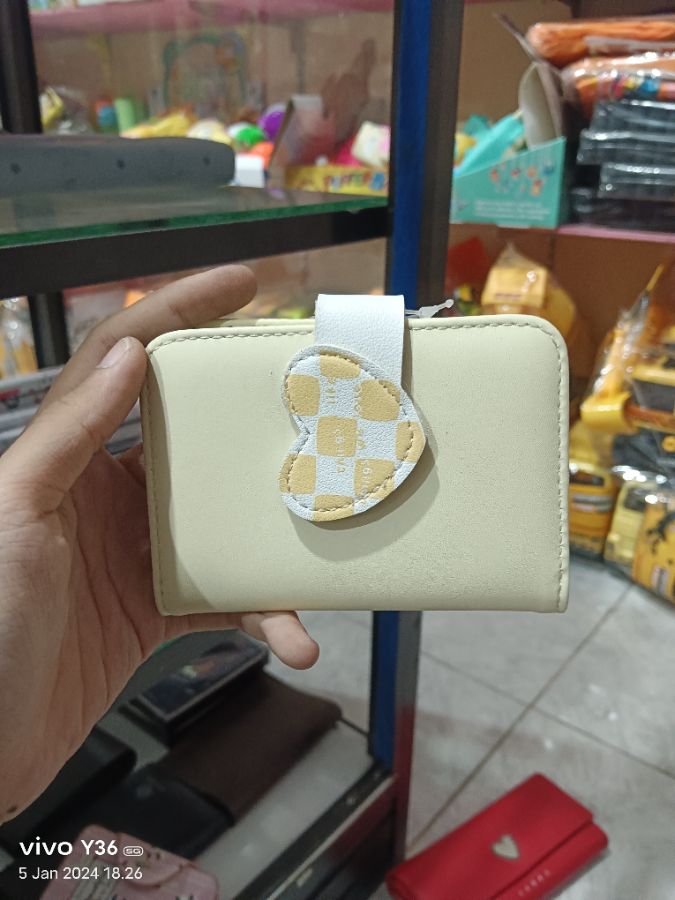 Yadas Dompet Kartu Cewek Yellow