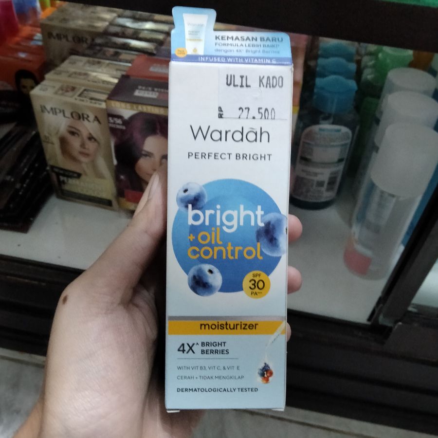 Wardah Perfect Bright + Oil Control Moisturizer 20ml