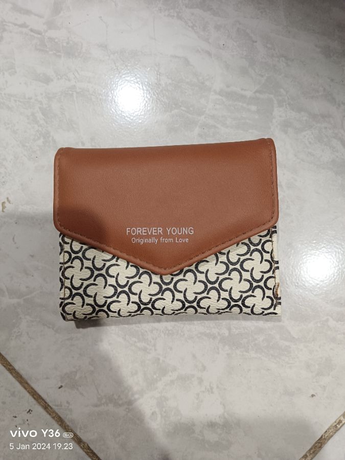 Forever Young Dompet Cewek Brown