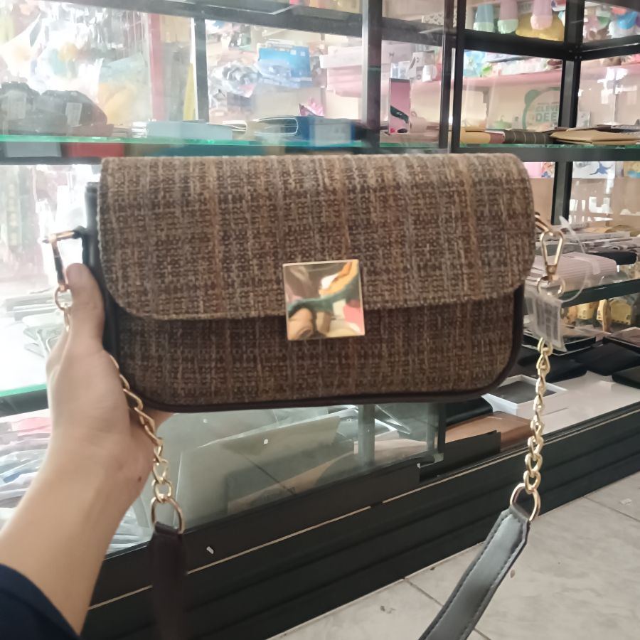 Tas Fashion Gradasi Tan