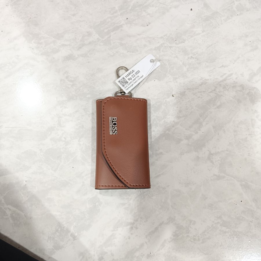 Ganci Dompet Boss Brown