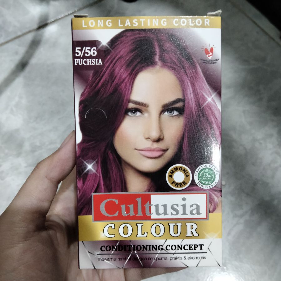 Cultusia Colour Conditioning Concept/ Fuchsia5/56/ 30gr + 30ml + 15gr