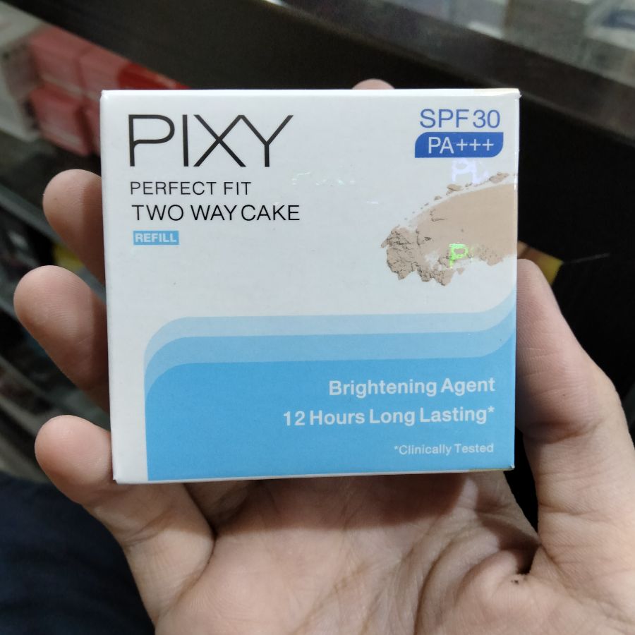 Pixy Perfect Fit Two Way Cake Refill/ 01.White Cream/ 12.2gr/ FEB2028