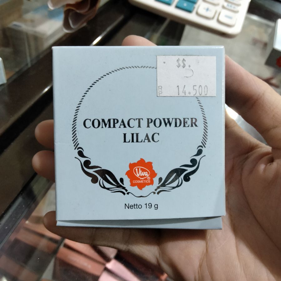 Viva Compact Powder Lilac - Kuning Pengantin