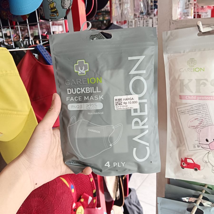 Careion Duckbill/Dewasa/10pcs/Abu