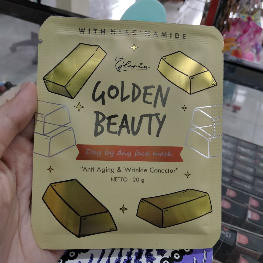 Lea Gloria Day By Day Face Mask/ Golden Beauty/ 20gr/JAN2027