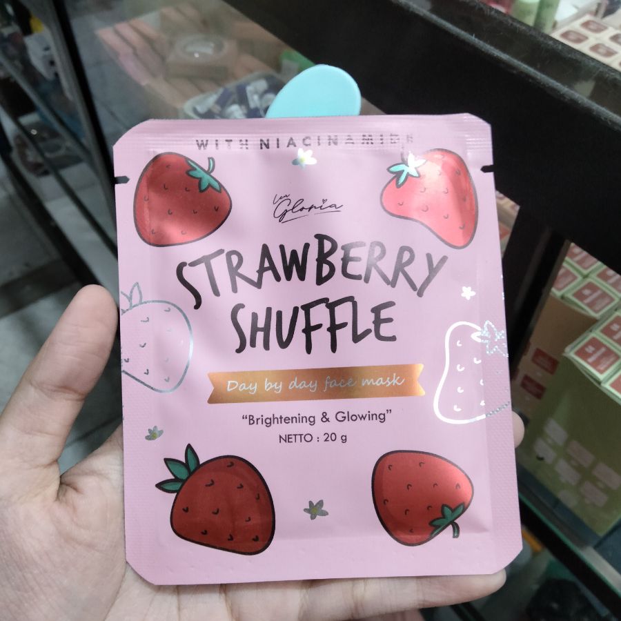 Lea Gloria Day By Day Face Mask/ Strawberry Shuffle/ 20gr