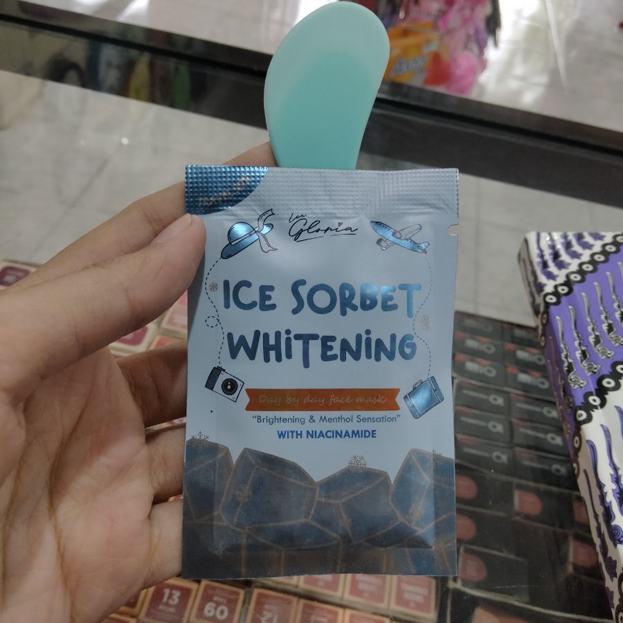 Lea Gloria Day By Day Face Mask/ Ice Sorbet Whitening/ 10gr/ APR2026