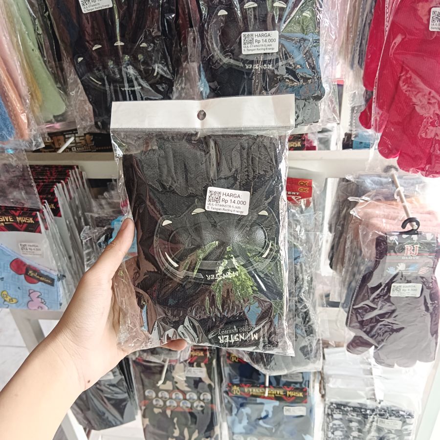 Sarung Tangan Batok Monster Setengah Jari