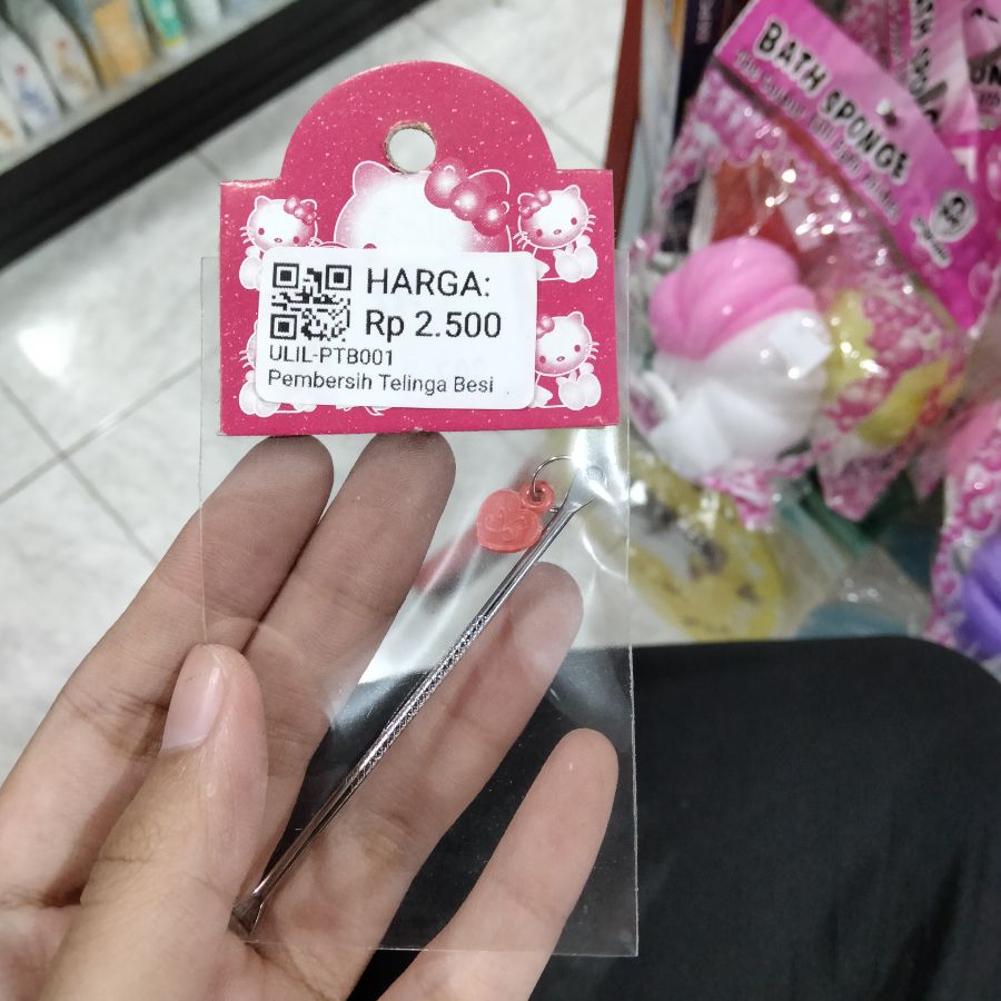 Pembersih Telinga Besi 