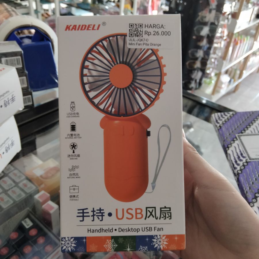 Mini Fan Pita Orange
